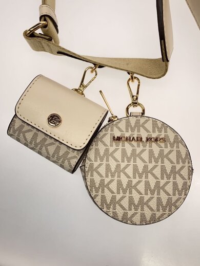 商品画像：ショルダーバッグ/レザー/CRM/総柄/35S2GTVC1B/ベージュ 7