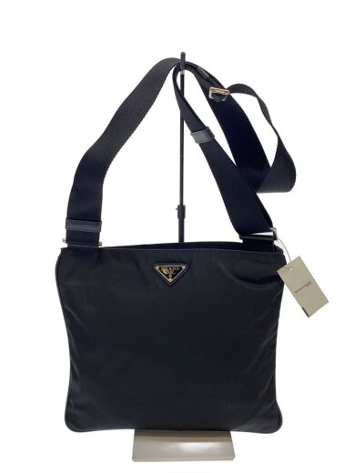 商品画像：ショルダーバッグ/ナイロン/BLK/無地/VA0340 1