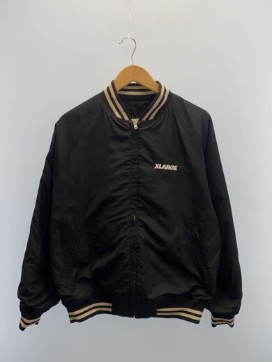 商品画像：REVERSIBLE BASEBALL JACKET/スタジャン/M/ポリエステル/BLK/101223021003 6