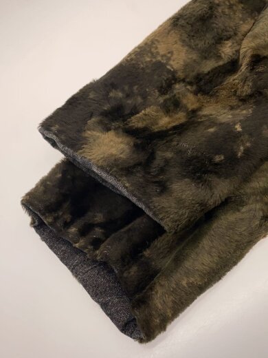 商品画像：リバーシブルカバーオールジャケット/S/レーヨン/KHK/総柄/TJ-07002S 5