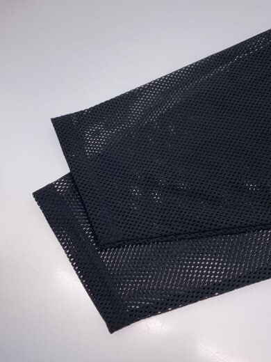 商品画像：メッシュ/長袖Tシャツ/S/ポリエステル/BLK/無地/MR1031 5