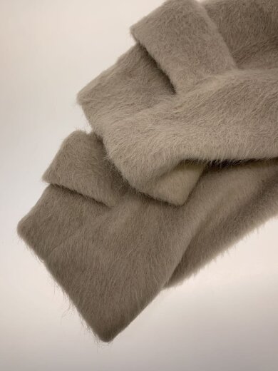 商品画像：シャギーロングコート/O/アクリル/GRY/無地/swfc255060 5