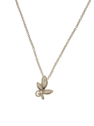 商品画像：ネックレス/SV925/SLV/トップ有/レディース/オリーブリーフ 1