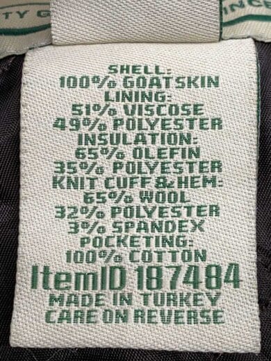 商品画像：A-2/レザージャケット/L/山羊革/BRW/無地 4