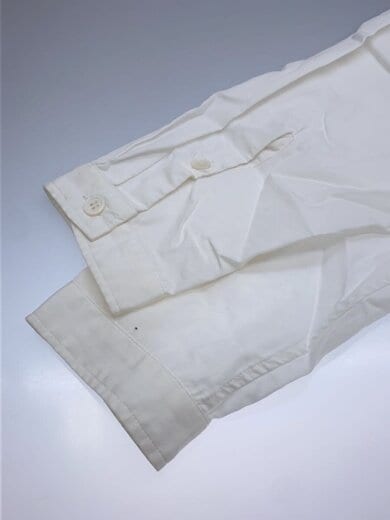 商品画像：ストールシャツ/2/コットン/WHT/無地/ストールシャツ 5