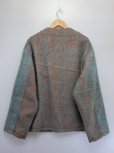 商品画像：カーディガン(厚手)/2/ポリエステル/GRN/無地/22KO-AW11 2