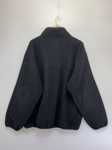 商品画像：フリースジャケット/XL/ポリエステル/BLK/無地// 2