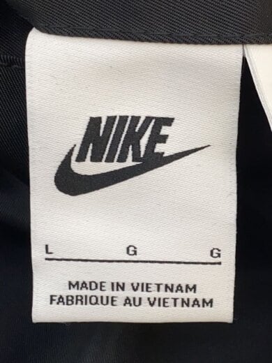 商品画像：SYNFL SWOOSH BOMBER/リバーシブルボバージャケット/L/ポリエステル/BLK/無地// 3