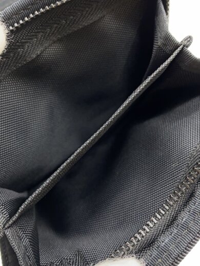 商品画像：2つ折り財布/ナイロン/BLK/無地/メンズ/703-07887// 5