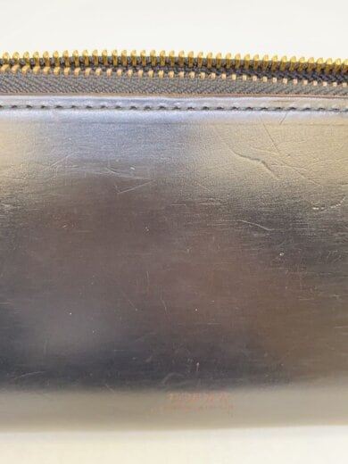 商品画像：FILM LONG WALLET/レザー/BLK/無地/メンズ 7