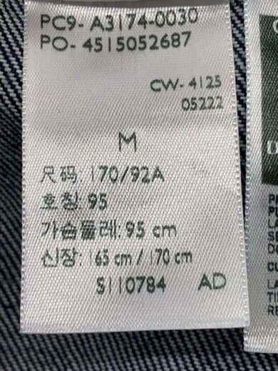 商品画像：Gジャン/M/デニム/IDG/無地/PC9-A3174-0030// 5