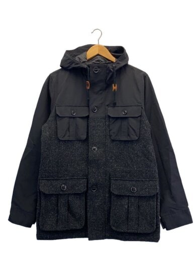 画像：POLO SPORTマウンテンパーカ/L/ウール/BLK/無地/PSJ-14//1
