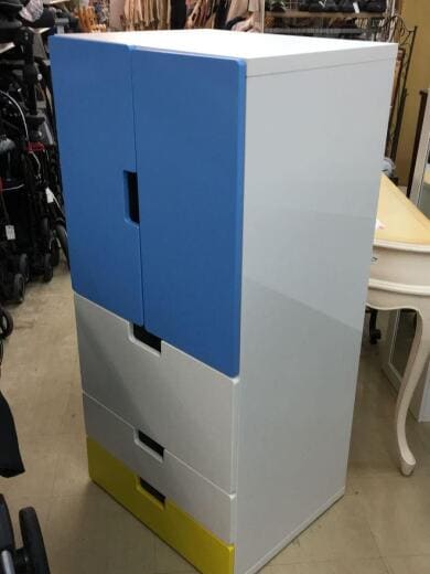 画像：IKEAクローゼット・ワードローブ/ウッド/WHT/クローゼット1