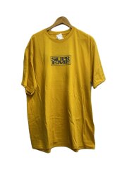 24AW/CONNECT TEE/Tシャツ/XXL/コットン/YLW/プリント
