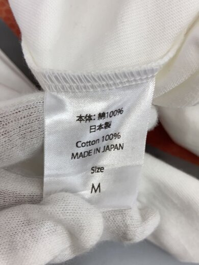 商品画像：Tシャツ/M/コットン/WHT/TMKK-CTS-2413 4