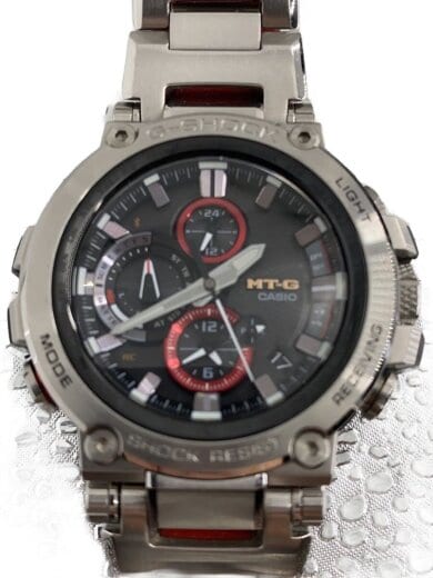 商品画像：ソーラー腕時計・G-SHOCK/アナログ/ステンレス/SLV/SLV 1