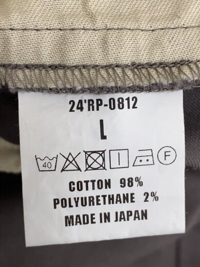 商品画像：ボトム/L/コットン/GRY/無地/24RS-0812 5