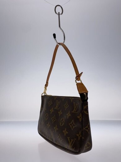 画像：LOUIS VUITTON1)ポシェット・アクセソワール_モノグラム・キャンバス/PVC/BRW2