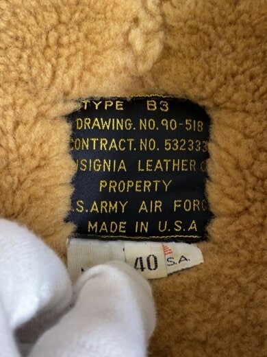 商品画像：フライトジャケット/40/レザー/BRW/90-518 3