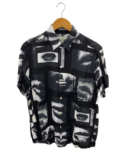 商品画像：×森山大道/アロハシャツ/M/レーヨン/BLK 1