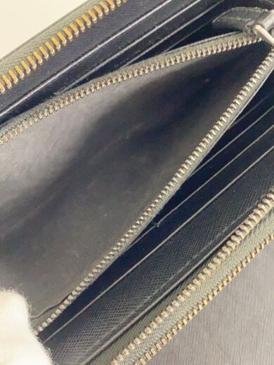 商品画像：長財布/レザー/BLK/無地/メンズ// 5