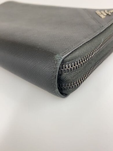 商品画像：長財布/レザー/BLK/無地/メンズ// 7