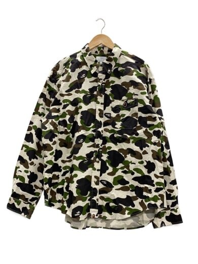 商品画像：長袖シャツ/XL/コットン/GRN/カモフラ/001SHL301008M// 1