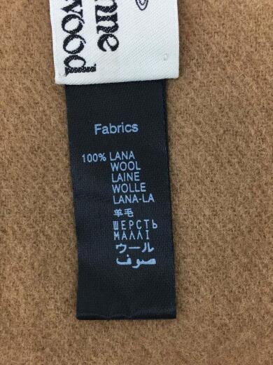 画像：Vivienne Westwoodマフラー/ウール/BRW/無地/ユニセックス3