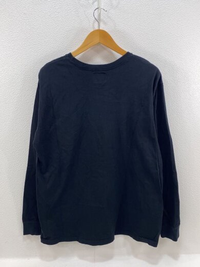 商品画像：長袖Tシャツ/3/コットン/BLK 2