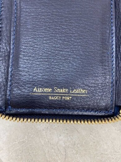 商品画像：KOI/藍染め/パイソン柄/財布/--/BLU/無地/メンズ 3