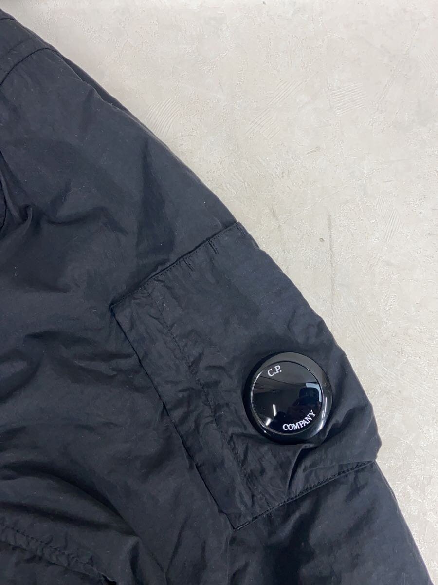 C.P.COMPANY / Flatt Nylon Arm Lens Bomber Jacket/ジャケット/ポリエステル/BLK//