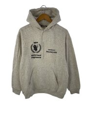 パーカー/XS/コットン/GRY/600583