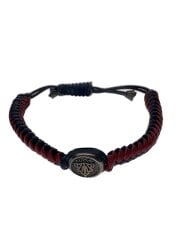 編み込み/ミサンガ/ブレスレット/SV925/NVY/メンズ