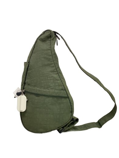 商品画像：リサイクルナイロン/ショルダーバッグ/--/KHK/無地/6303 1