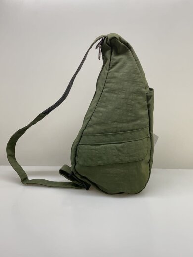 商品画像：リサイクルナイロン/ショルダーバッグ/--/KHK/無地/6303 3