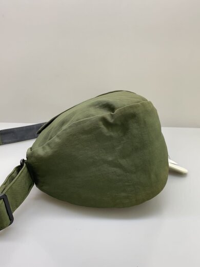 商品画像：リサイクルナイロン/ショルダーバッグ/--/KHK/無地/6303 4