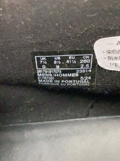 商品画像：Wallabee boot/croc distress/ブーツ/US8.5/BRW/レザー 5