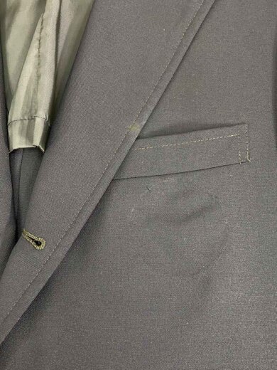 商品画像：紺ブレ/金ボタン/テーラードジャケット/--/ウール/NVY/ワッペン跡有 7