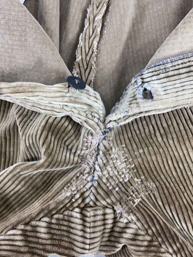 商品画像：30s～40s/ピケ/太畝/ユーロヴィンテージ/コーデュロイ/BRW/無地 5