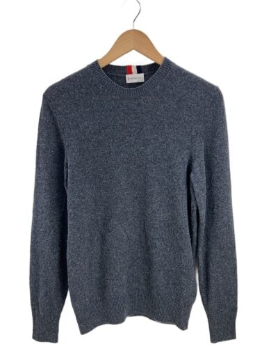 商品画像：クルーネックニット/ニット・セーター(薄手)/S/カシミア/GRY/D20919028100 1