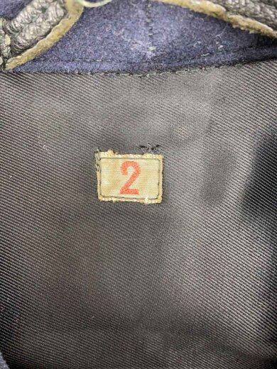 商品画像：50s/スウェーデン軍/レザーコート/Leather Coat/ジップアップ/レザー/BLK// 3