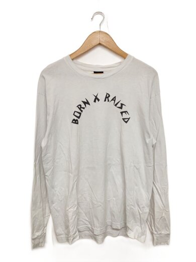 商品画像：born×raised/長袖Tシャツ/M/コットン/WHT 1