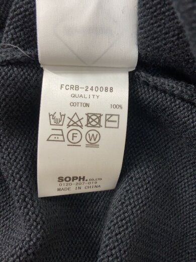 商品画像：25aw/オーセンティックスリーブロゴセーター/ニット・セーター(薄手)/L/ウール/BLK/fcrb-240 5