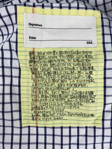 画像：SSZ長谷川 昭雄/A.H/ビッグシャツ/長袖シャツ/FREE/コットン/11-11-5216-1393