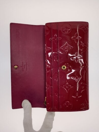 商品画像：ポルト・フォイユ・サラ_モノグラム・ヴェルニ/エナメル/RED/モノグラム/レディース 4