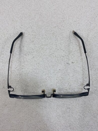 商品画像：M-37/6931/TITANIUM/レンズ無/メガネ/ウェリントン/BLK/メンズ/ベタ付き有 6