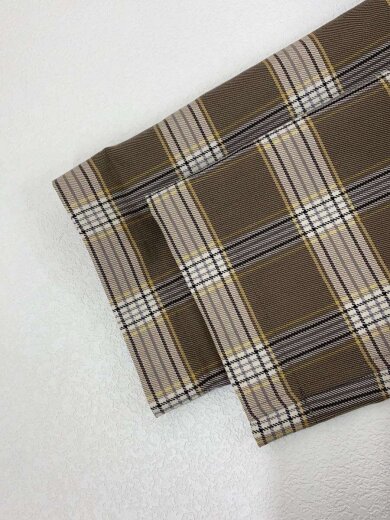 商品画像：トレンチコート/FREE/ポリエステル/BEG/チェック/a-2010-t-01 5