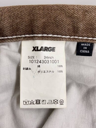 商品画像：PANELED DENIM PANTS/ストレートパンツ/34/デニム/BRW/101243031001 5