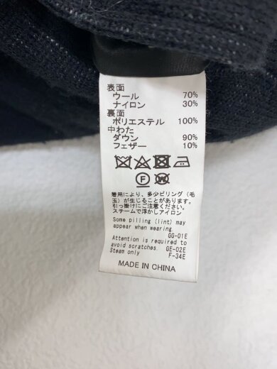 商品画像：Leopard Knit Reversible down jacket /M/ウール/BLK/総柄/24AW K-1 3