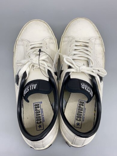 商品画像：コンバース日本製ワンスター白×黒/ローカットスニーカー/26cm/WHT/レザー 3